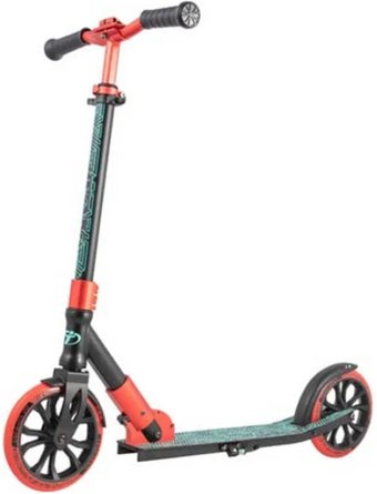 Двухколесный взрослый самокат Tech Team Comfort 210R (черный/красный)