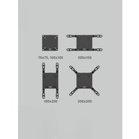 Кронштейн для монитора ErgoSmart Heavy-Duty Monster Game (белый)