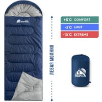 Спальный мешок RSP Outdoors Sleep 350 L (синий, 220x75см, молния слева)