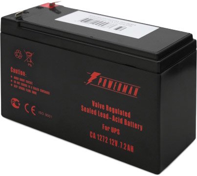 

Аккумулятор для ИБП Powerman CA1272/UPS (12В/7.2 А·ч)