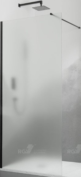 

Душевая стенка RGW WA-010B 351001011-24 (черный/матовое стекло)