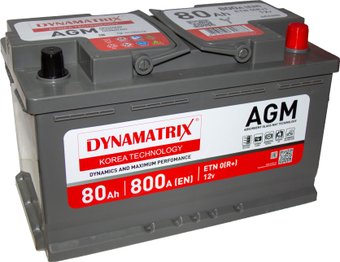 AGM DEK800 800A (80 А·ч)