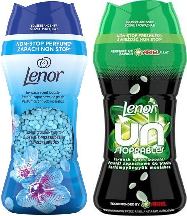 Кондиционер для белья Lenor Spring Awakening 195 г + Lenor UnStoppables Scent of ArieI 195 г
