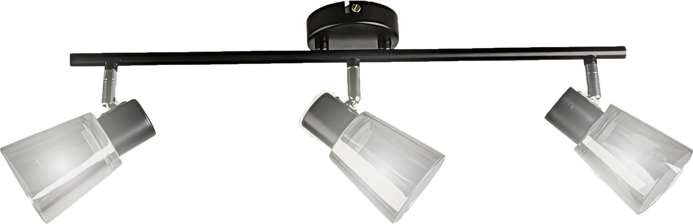 

Припотолочная люстра Aitin Pro НПБ 02-3x40-102 1434/3 (черный/хром)