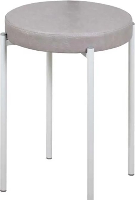 

Табурет СоюзРегионПоставка Дора каркас белый, экокожа (Стандарт серый) СРП-006