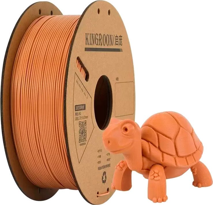 

Пластик Kingroon PLA 1.75мм NPLA003 (1кг, коричневый)