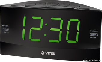 Настольные часы Vitek VT-6603 BK