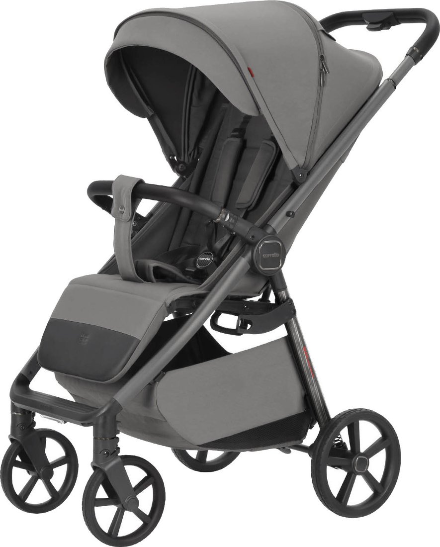 Коляска прогулочная «книга» Carrello Bravo Carbon CRL-5530 (Extreme Grey)