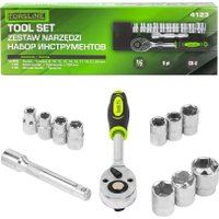 Набор трещотка с головками ForsLine FL-4123 (12 предметов) в Борисове