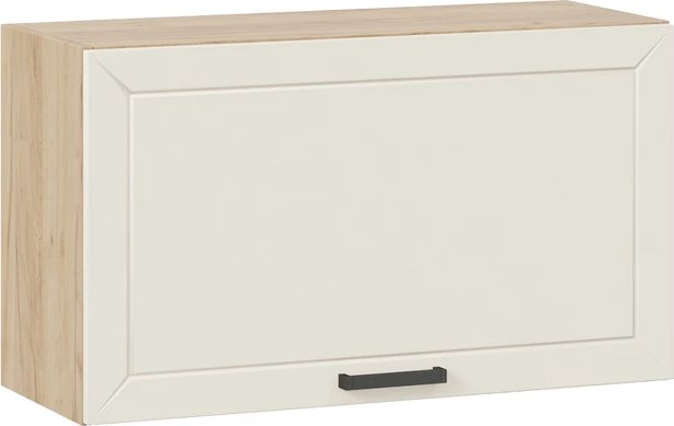 

Шкаф навесной Трия Лорас 1ВВ8Г с одной откидной дверью (дуб крафт золотой/холст брюле)