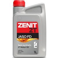 Моторное масло Zenit 2T Jaso FD 1л