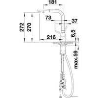 Смеситель Blanco Fontas-S II 525198 (хром)
