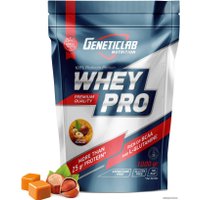 Протеин сывороточный (концентрат) Geneticlab Whey Pro (карамель/фундук, 1000г)
