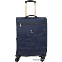 Чемодан-спиннер Grott 338-1731/3-24 (темно-синий)