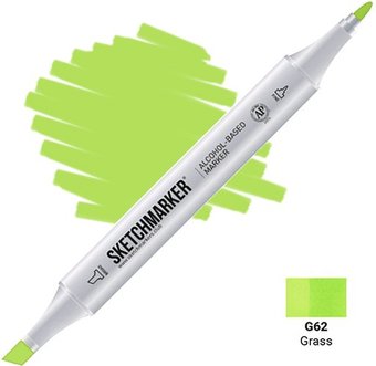 Sketchmarker Двусторонний G62 SM-G62 (трава)