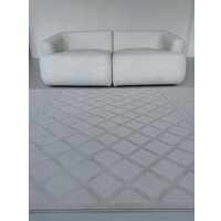 Ковер для жилой комнаты LAXMI Comfort 847 прямоугольник (1.5x2, Cream/Cream)