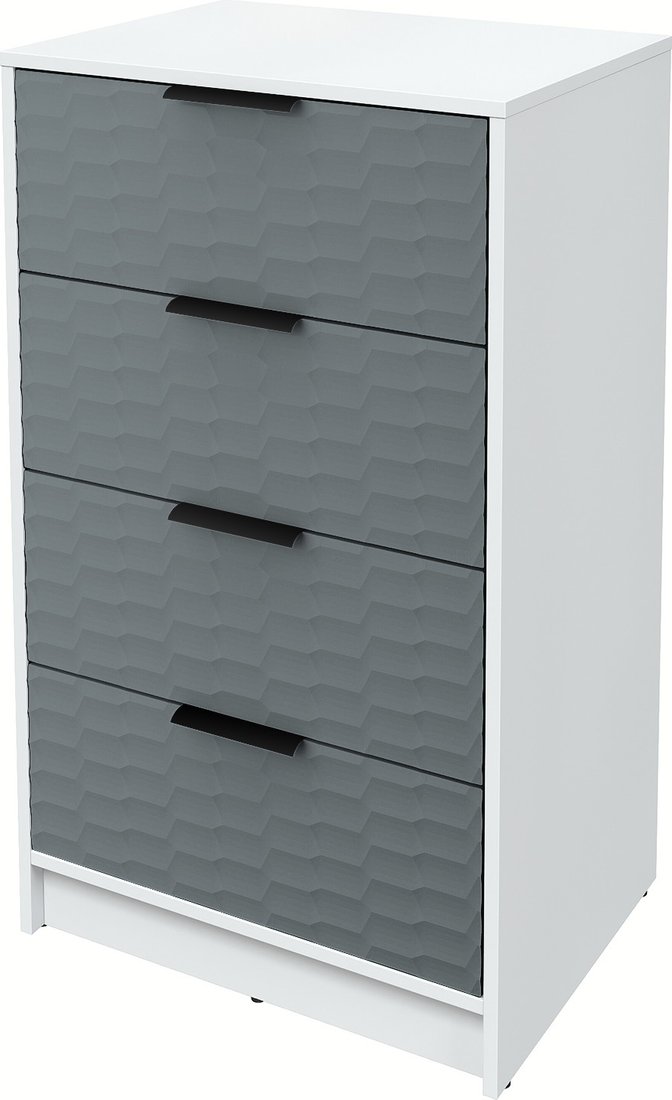 

Комод Интерлиния Концепт Зодиак КТ-К60 (белый платинум/серый)