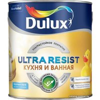 Краска Dulux Ultra Resist Для кухни и ванной BW 5 л (белый полуматовый)