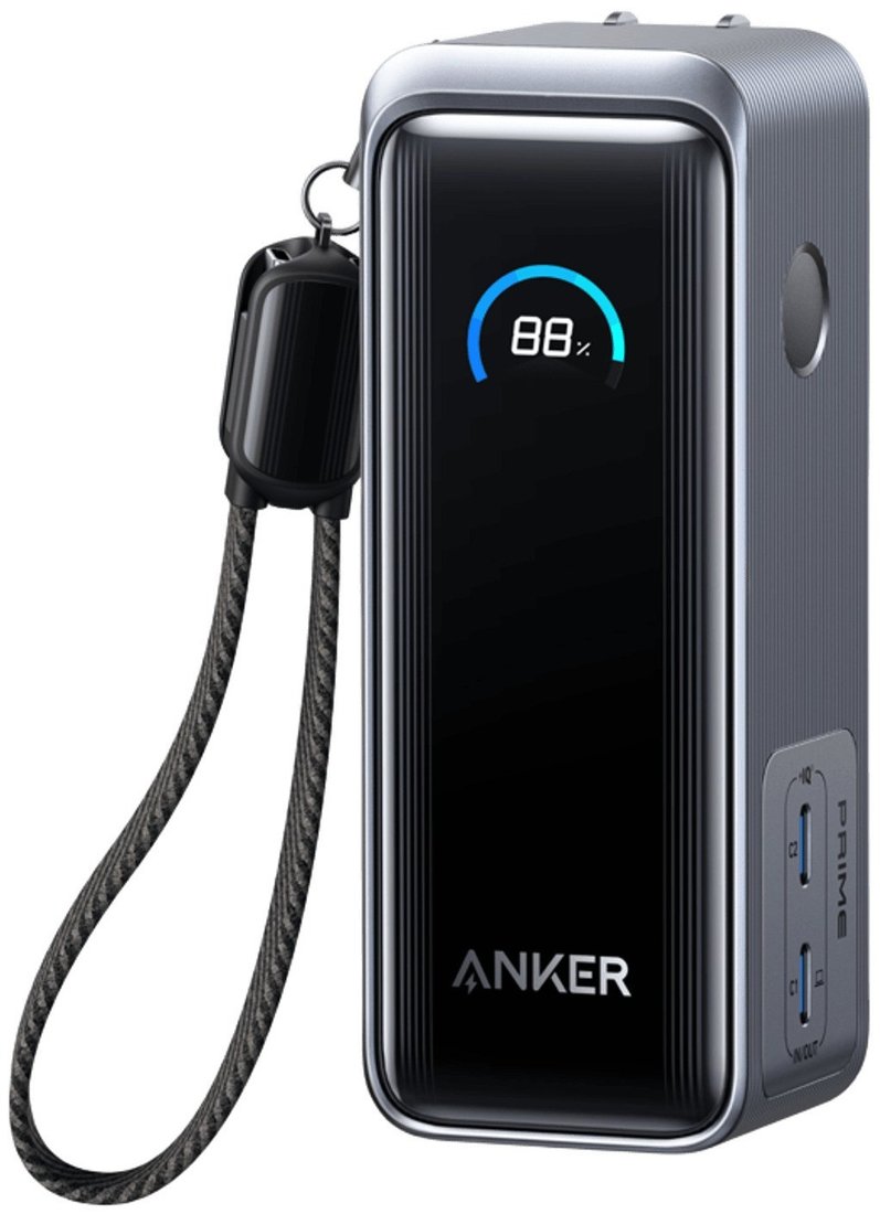 Внешний аккумулятор Anker A1339 65W 9600mAh (серый)
