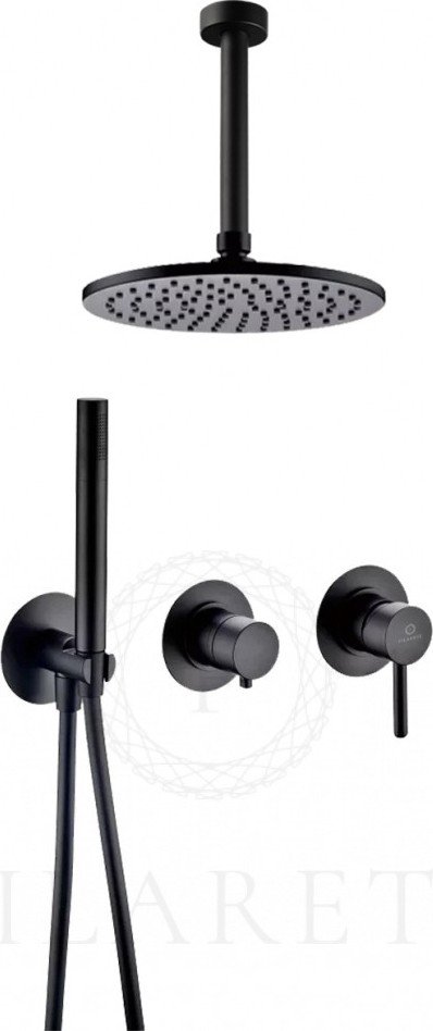 Душевая система  Filarete Roun FL1032 (черный матовый)