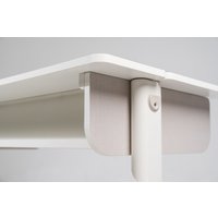 Ученический стол ErgoSmart Caravel (книжная полка Wooden space)