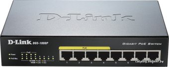 Неуправляемый коммутатор D-Link DGS-1008P