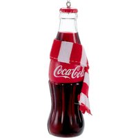 Елочная игрушка Kurt S. Adler Kurt Christmas 2025 Кока-кола в шарфике CC1121