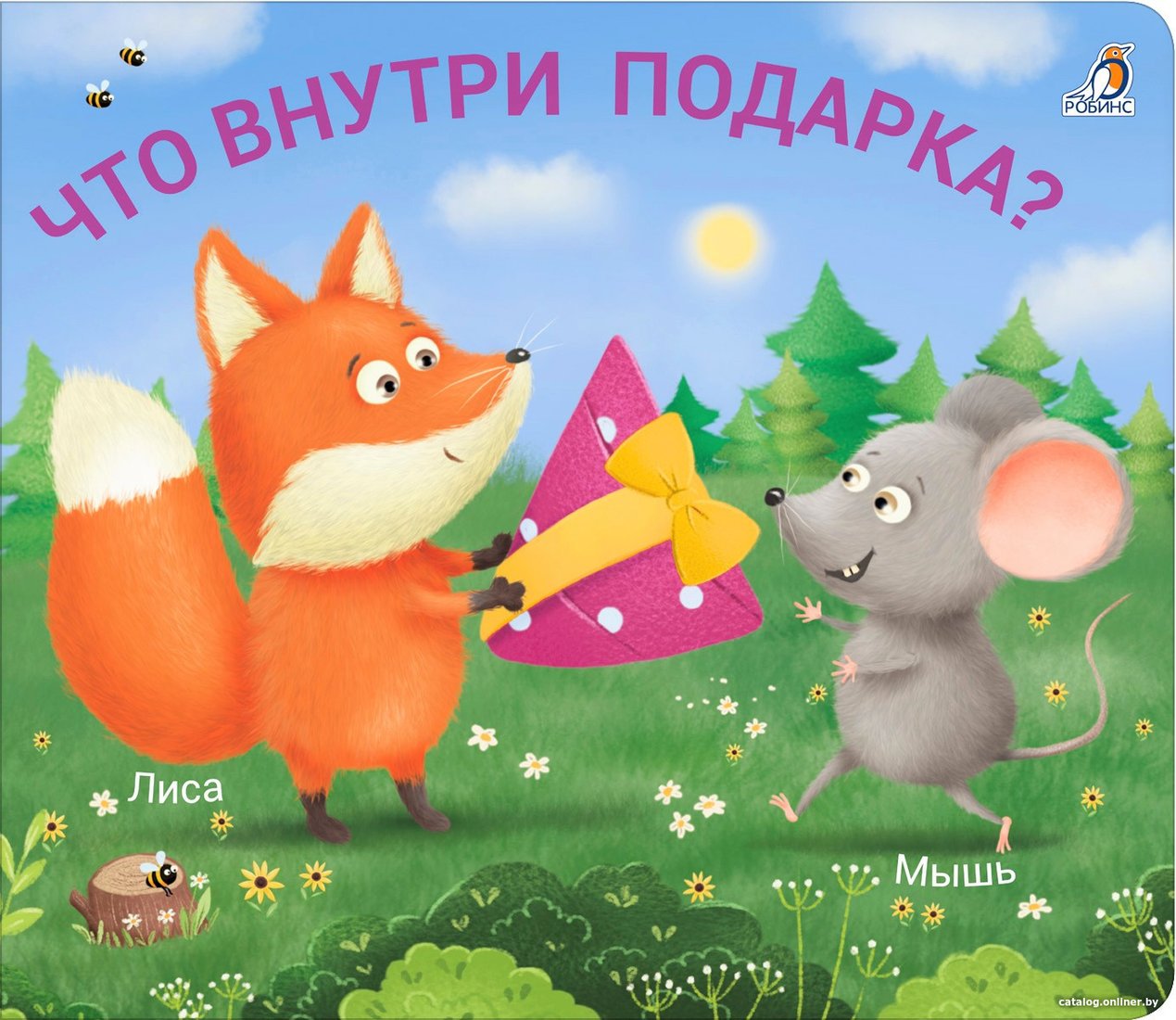 Книга издательства Робинс Книжки – задвижки. Что внутри подарка?