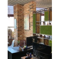 Декоративный кирпич Подворье Феодал Кирпич Мирский угловой (белый)