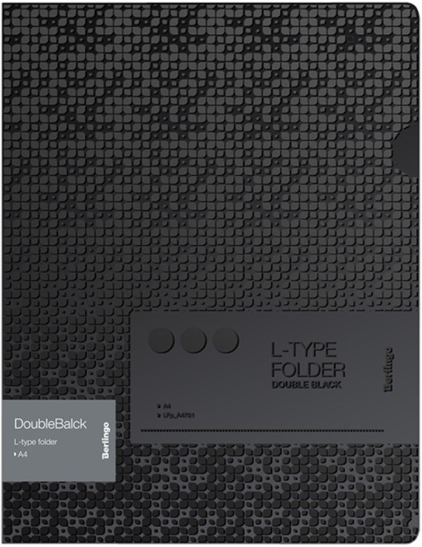 

Папка-уголок Berlingo DoubleBlack LFp_A4701 (черный)