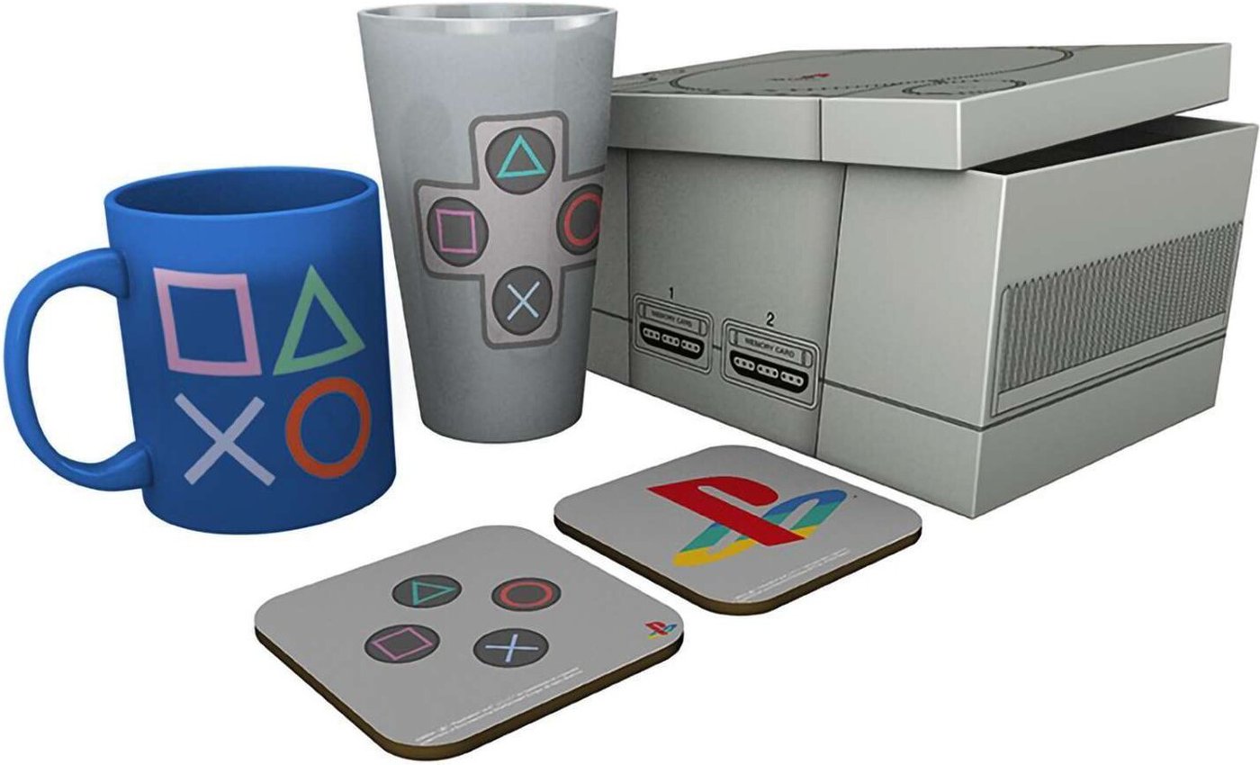 

Подарочный набор ABYstyle PlayStation Classic 2019 Бокал + Кружка + Подставки 2шт GFB0075