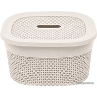 Корзина Эльфпласт Ariana EP560 (6 л, слоновая кость)