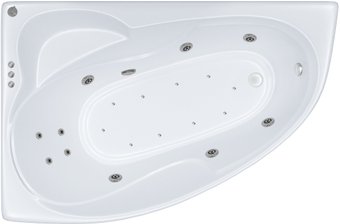 Ванна Triton Изабель гидромассажная 170x100L Люкс