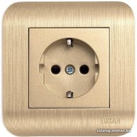 Розетка Luxar Deco 10.025.05 (шампань)