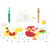 Набор для создания поделок/игрушек Bondibon Елочные украшения из фетра. Петух ВВ1592