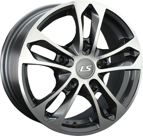 

Литые диски LS 197 16х6.5" 5х139.7мм DIA 98.5мм ЕТ 40мм GMF