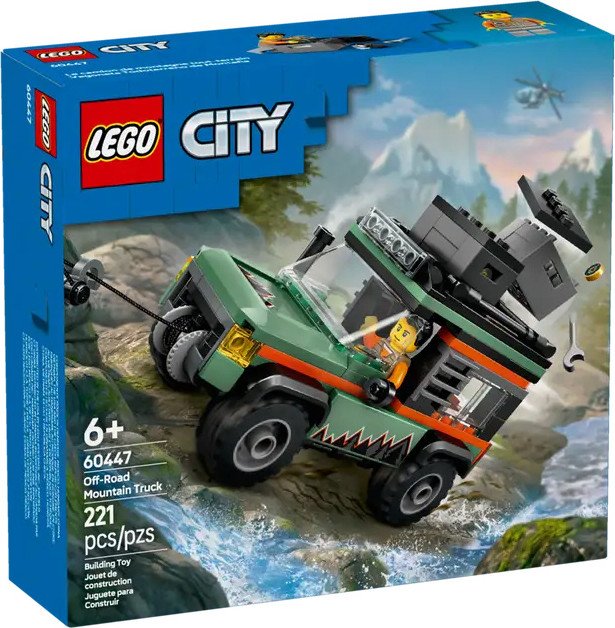 

Конструктор LEGO City Горный внедорожник 4x4 60447