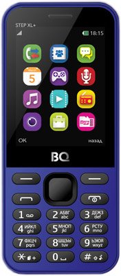Кнопочный телефон BQ Step XL+ (синий) [BQ-2831]