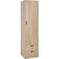 Шкаф-пенал Polini Kids Home Vector Ш-1 с ящиками / 0002910.179 (ясень шимо светлый)