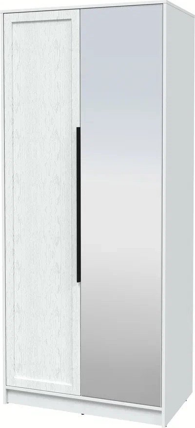 

Шкаф распашной Интерлиния Концепт Тренд КТ-Ш2(з) (белый платинум/дуб полярный)