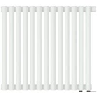 Стальной трубчатый радиатор Сунержа Эстет-11 EU50 500х585 13 секций (матовый белый)