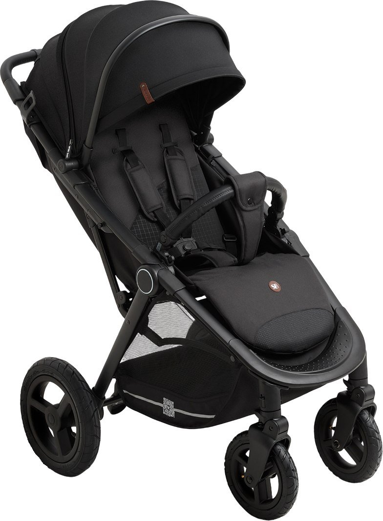 

Коляска прогулочная «книга» Sweet Baby Suburban Compatto (black, air)