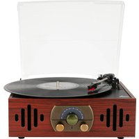 Виниловый проигрыватель Alive Audio Quattro Wood