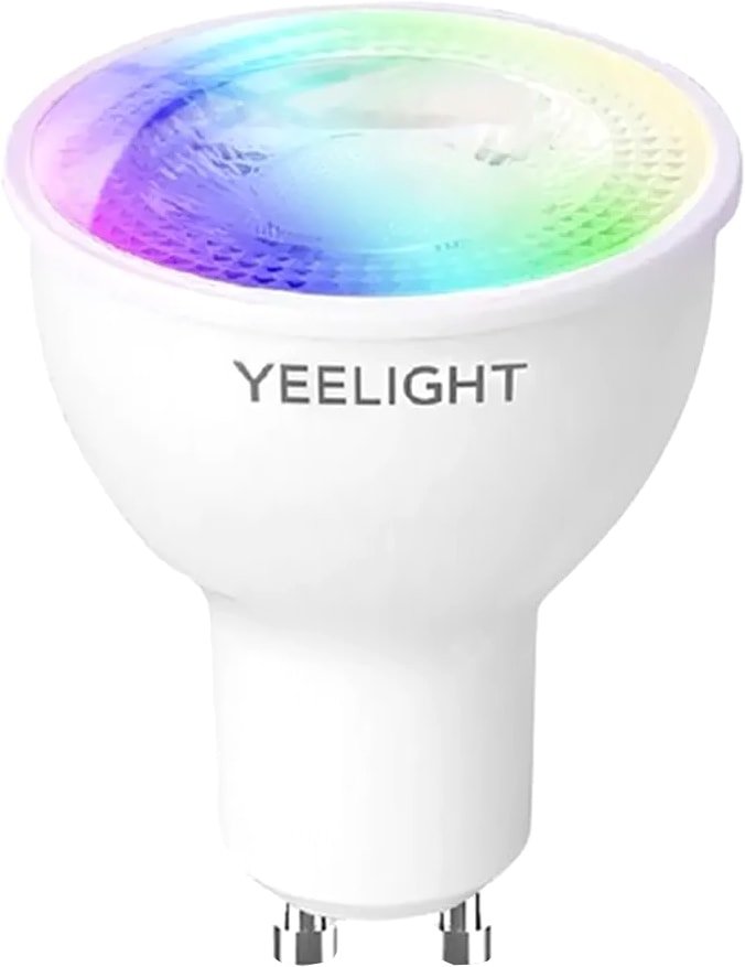 

Светодиодная лампочка Yeelight Smart Bulb W1 Multicolor YLDP004-A GU10 4.5 Вт