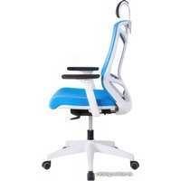 Офисное кресло Chair Meister Nature II Slider 3D (белая крестовина, голубой)