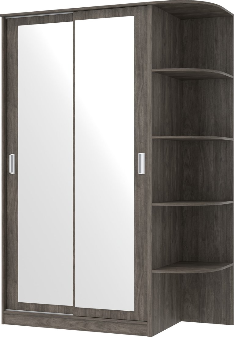 

Шкаф-купе Кортекс-мебель Лагуна ШК04-02 (орех элия, правая консоль)