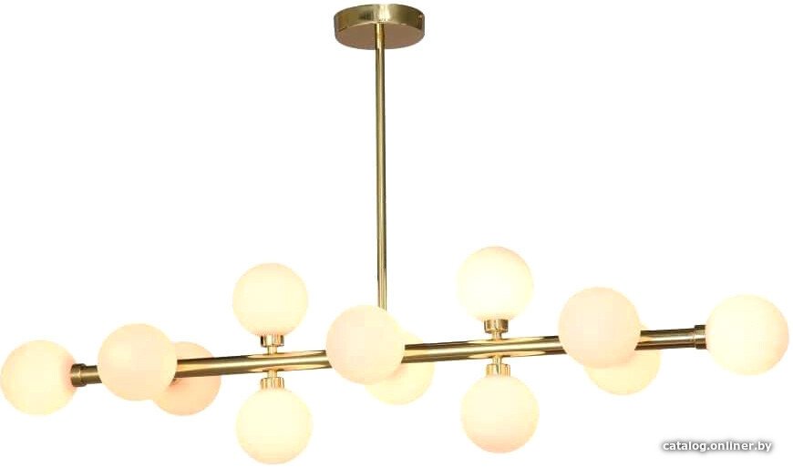 Подвесная люстра iLamp Golden 712P/12 GL-WH