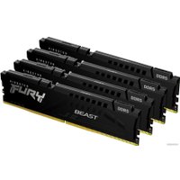 Оперативная память Kingston FURY Beast 4x32ГБ DDR5 5600МГц KF556C40BBK4-128