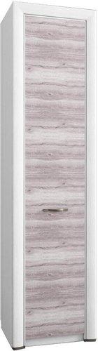 Шкаф-пенал Anrex Olivia 1DG Вудлайн Кремовый/Дуб Анкона