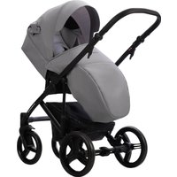 Универсальная коляска BEBETTO Magnum Light SE 2в1 (07, светло-серый/черная рама)